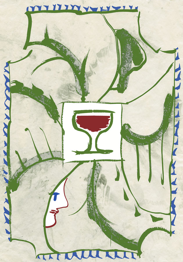 Pierre Alechinsky Wrapping Paper 2009 