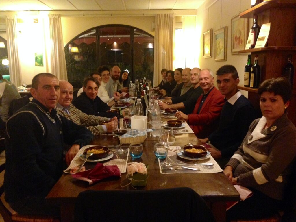 End of the Harvest dinner